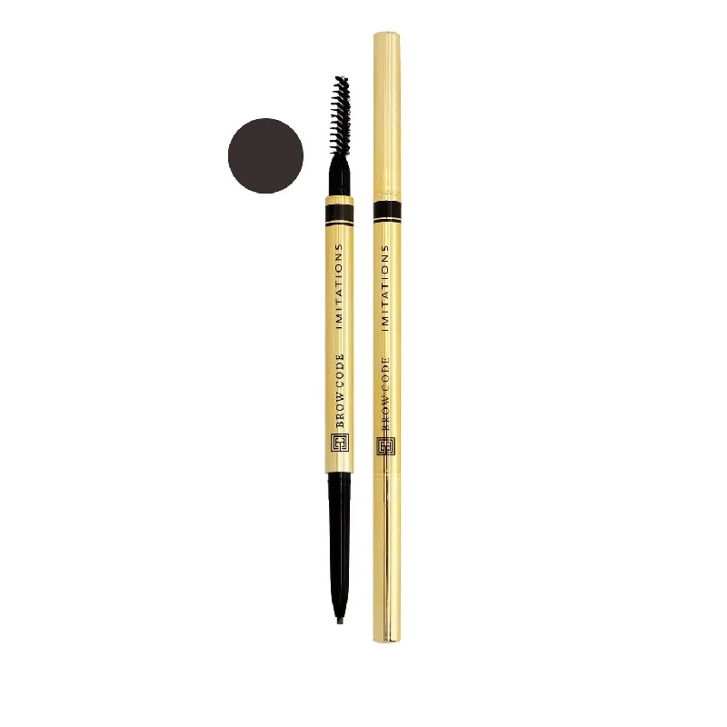 Imitations Micro Brow Pencil-Deep Dark Brunette