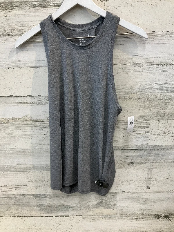 Athletic Tank Top By Gap In Grey, Size: Xs