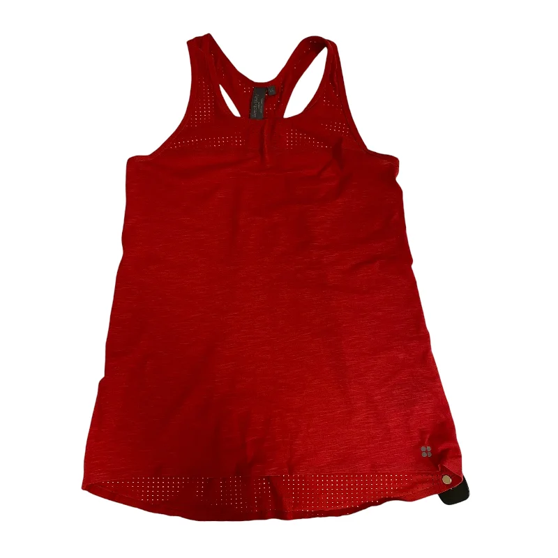 Athletic Tank Top By Sweaty Betty In Red, Size: Xs