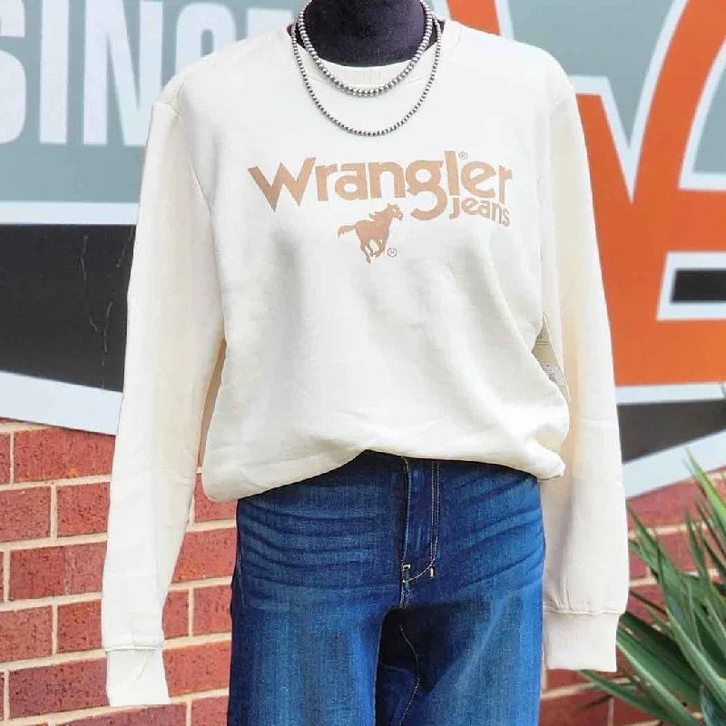 Cream Wrangler Sweatshirt